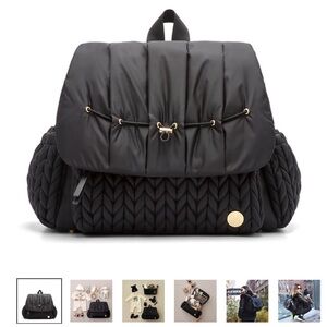 Happ Levy Backpack Black Diaper Bag
